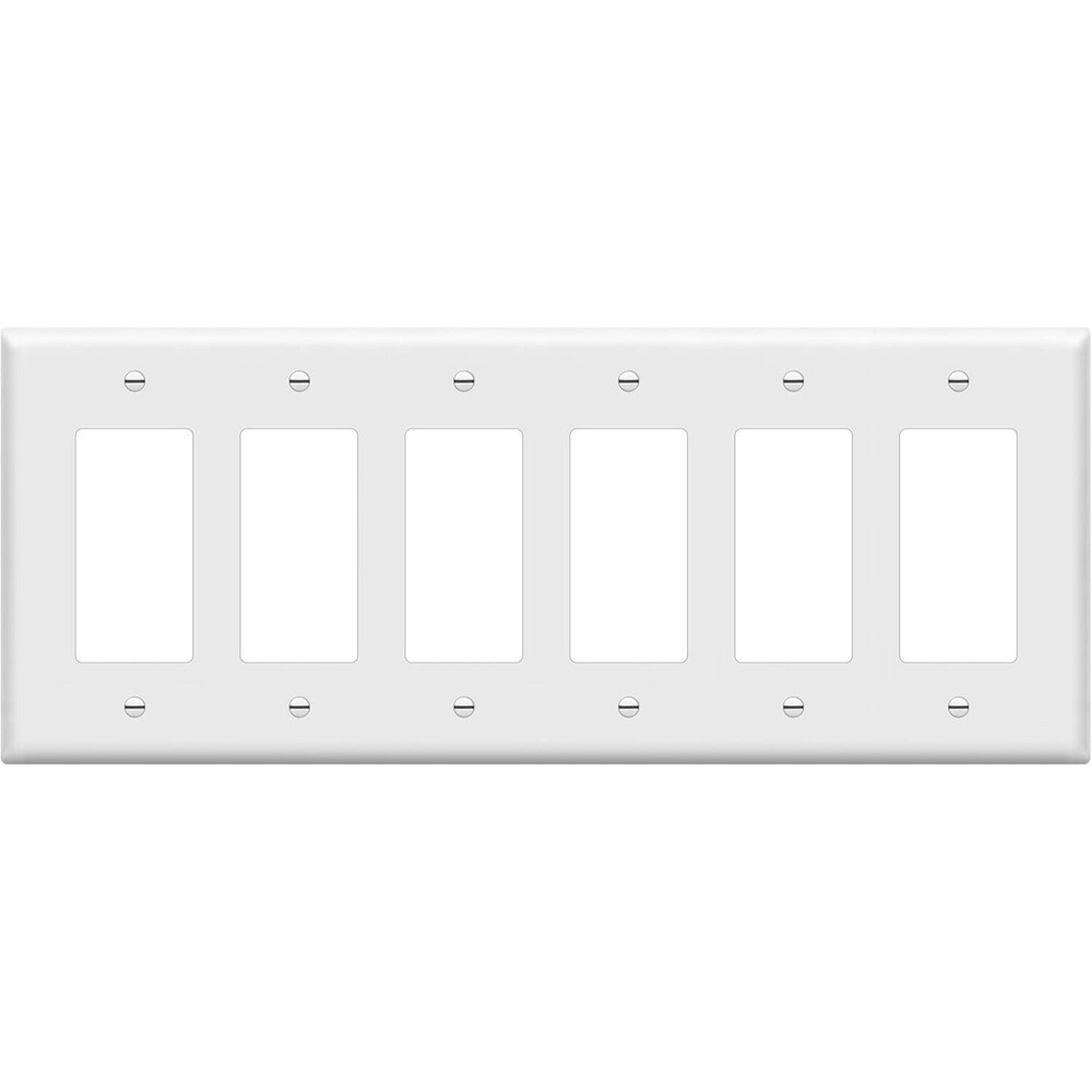 ENERLITES Decorator Light Switch or Receptacle Outlet Wall Plate, 4.88" x 12.20"